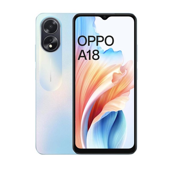 Picture of Oppo A18 (4GB RAM, 64GB, Glowing Blue)